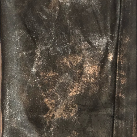 CJ by Cookie Johnson black jeans w metallic sz 26 - Picture 6 of 7